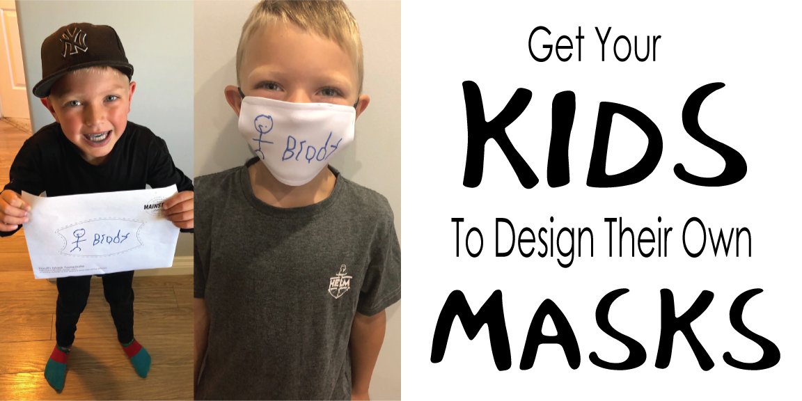 kids design masks